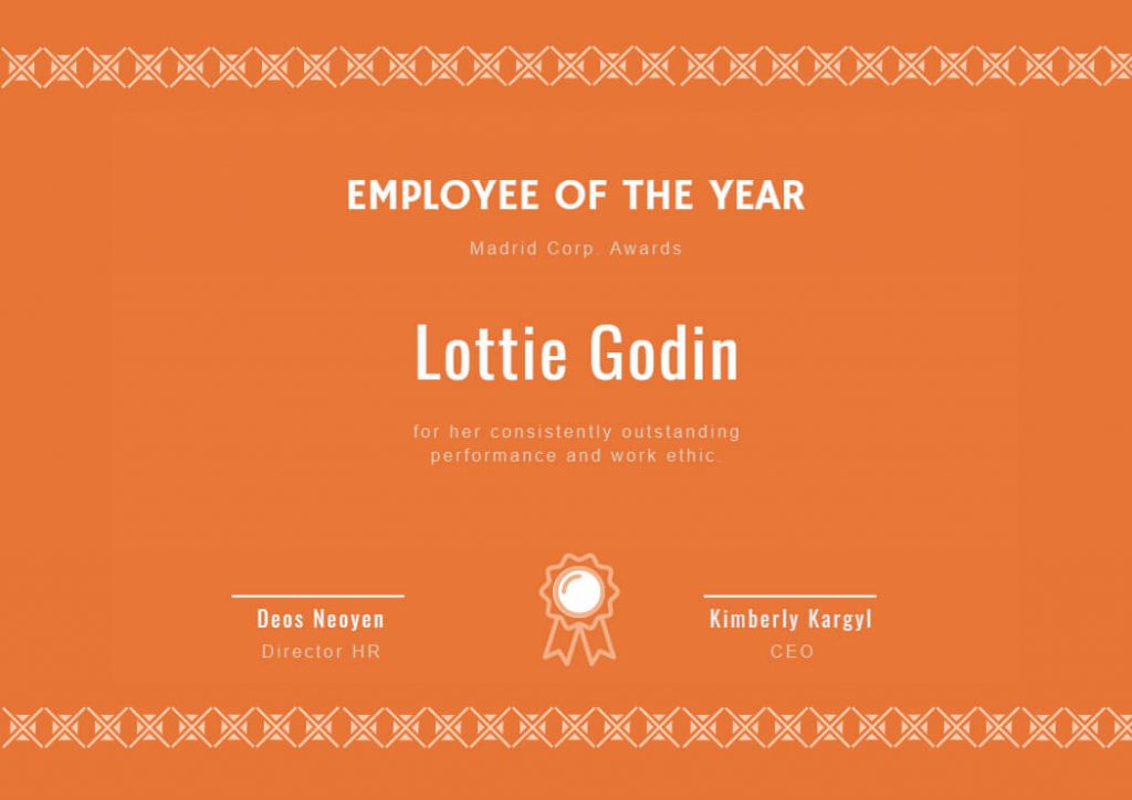 Certificate Template