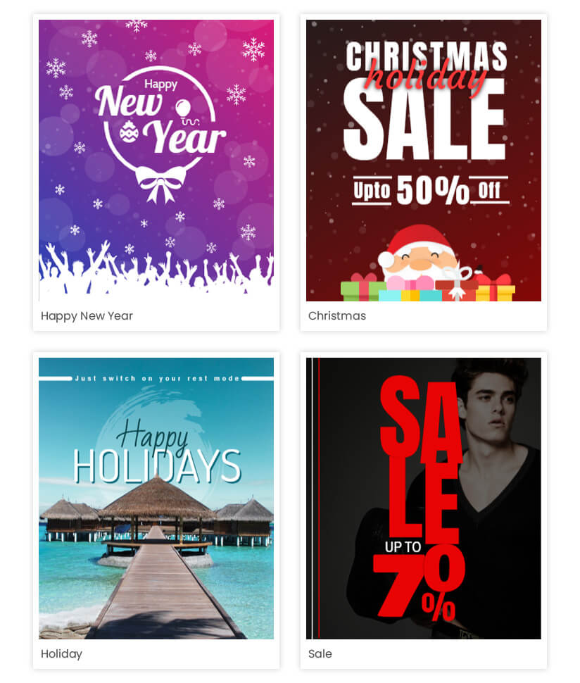 Posters for Holiday Marketing