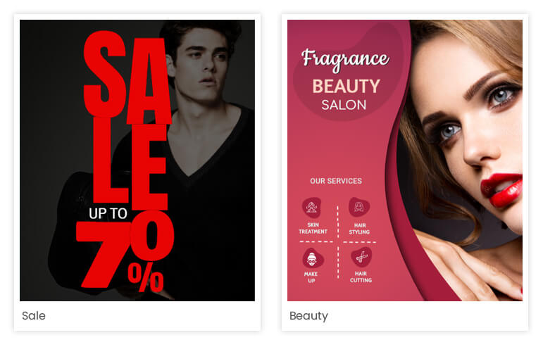 Posters to reduce sales cycle