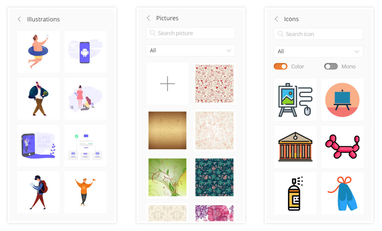 dochipo gallery for design documents