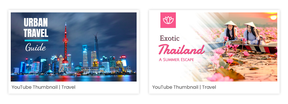 gorgeous youtube thumbnails