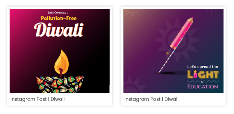 Social posts for branding
