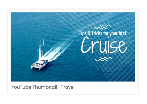 Youtube thumbnail with typography/ font