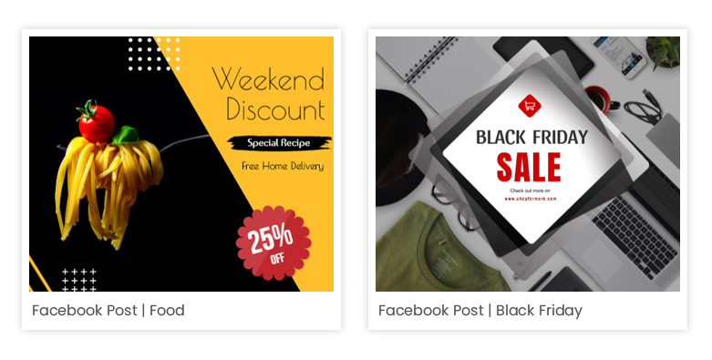 Facebook Marketing with beautiful posts