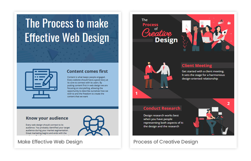 Process Infographics templates