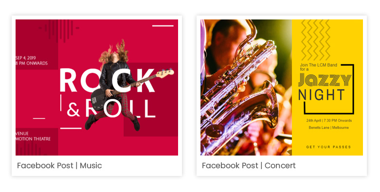 Facebook posts for Marketing