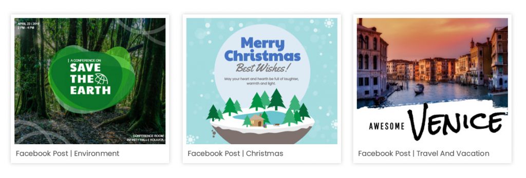 Facebook posts for marketing