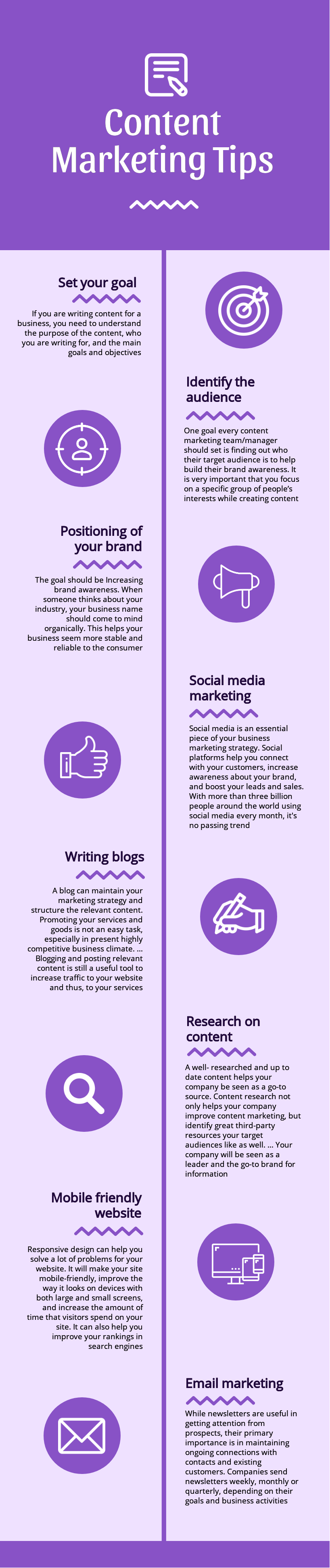 free infographic template - tips
