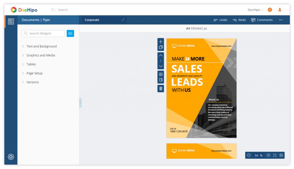 Customize Corporate Flyer Templates