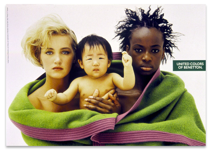 United Colors of Benetton Ad Poster 1991 ( LGBTQ Community )