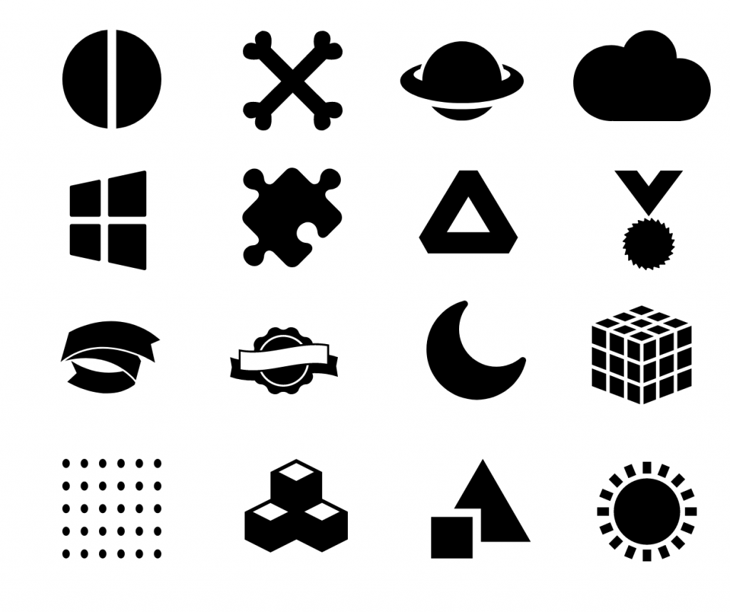 Brand Symbols: Shapes from DocHipo