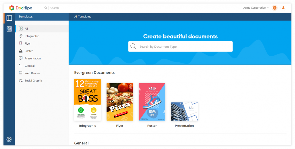 New UI design: Landing Page (Before)