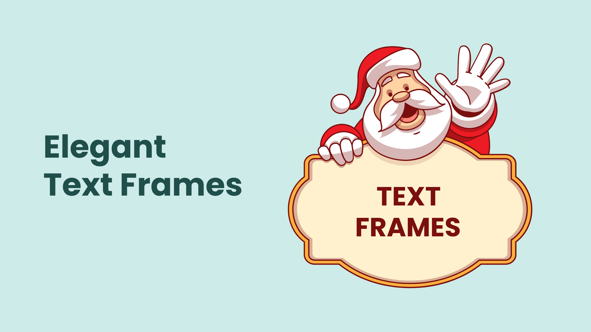 Elegant Text Frames to Use in Multiple Ways