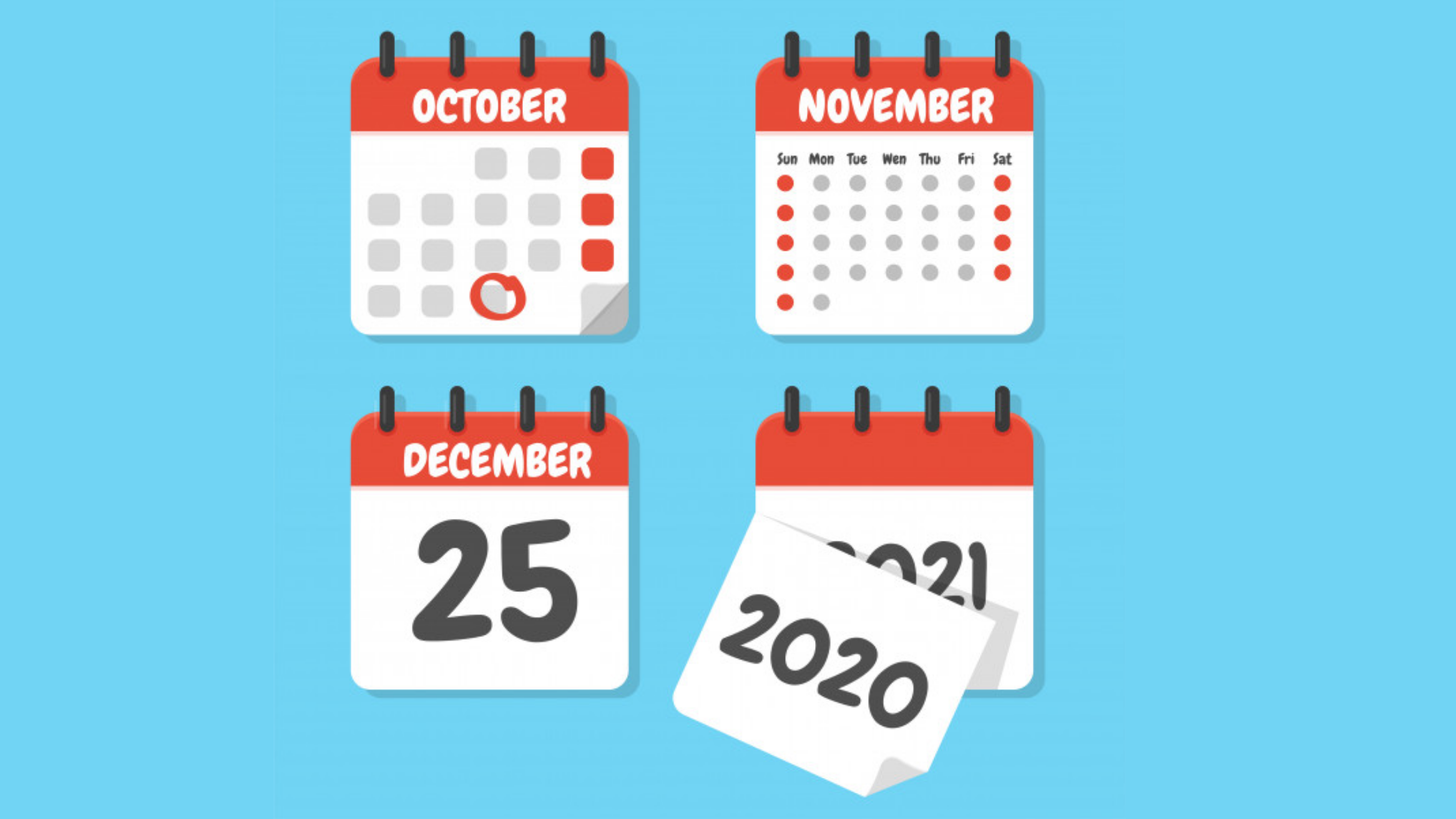 Popular Calendar Templates of 2020