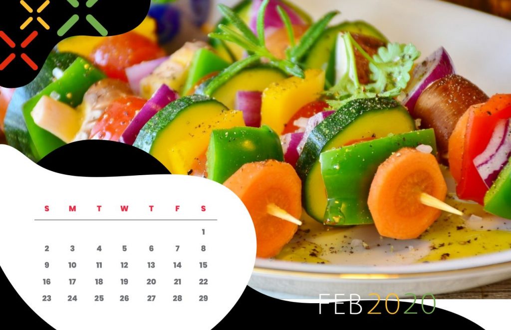 Food Calendar 2020