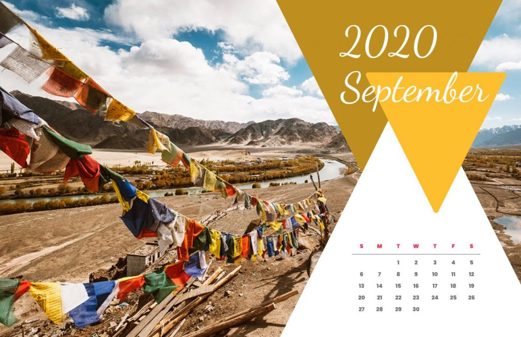 Travel Calendar 2020