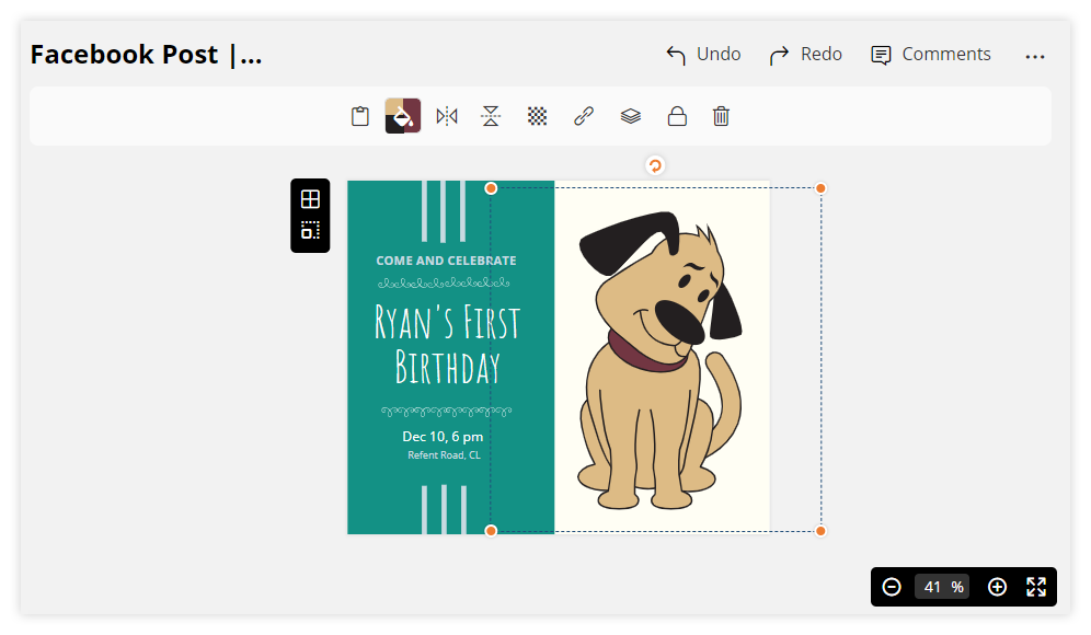 Design options: Illustration editing features