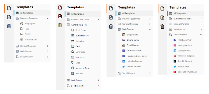DocHipo: List of Documents that you can design