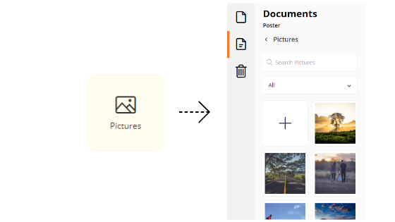 Adding pictures to your design
