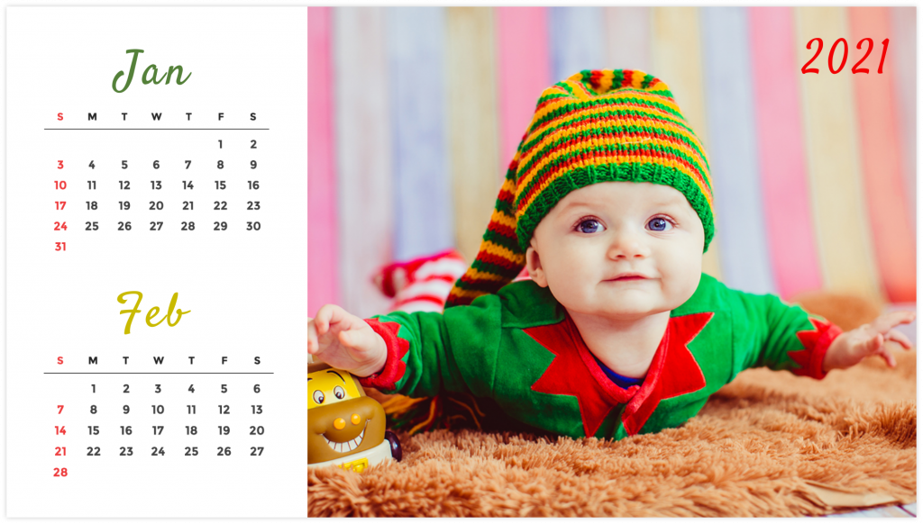 Personalized Calendar: Kids
