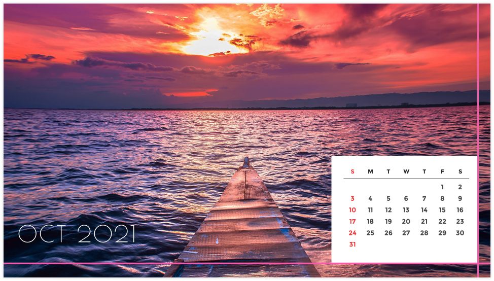Personalized Calendar: Nature