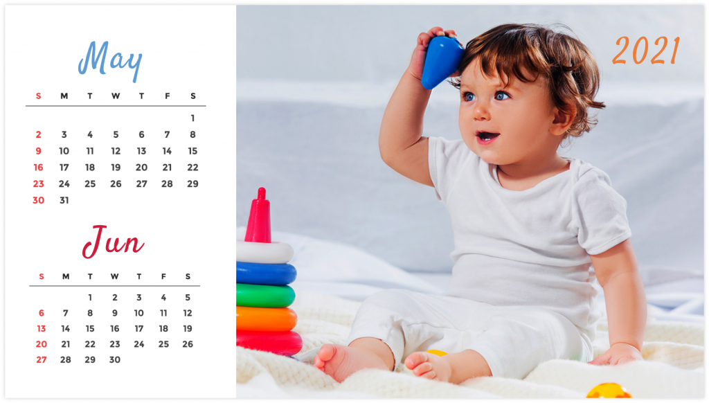 Personalized Calendar: Kids