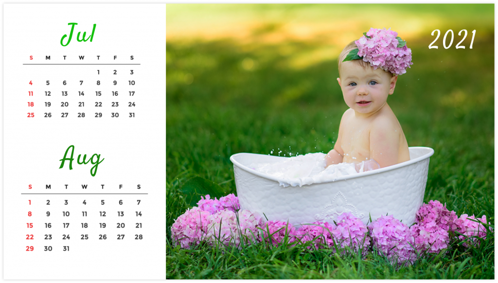 Personalized Calendar: Kids