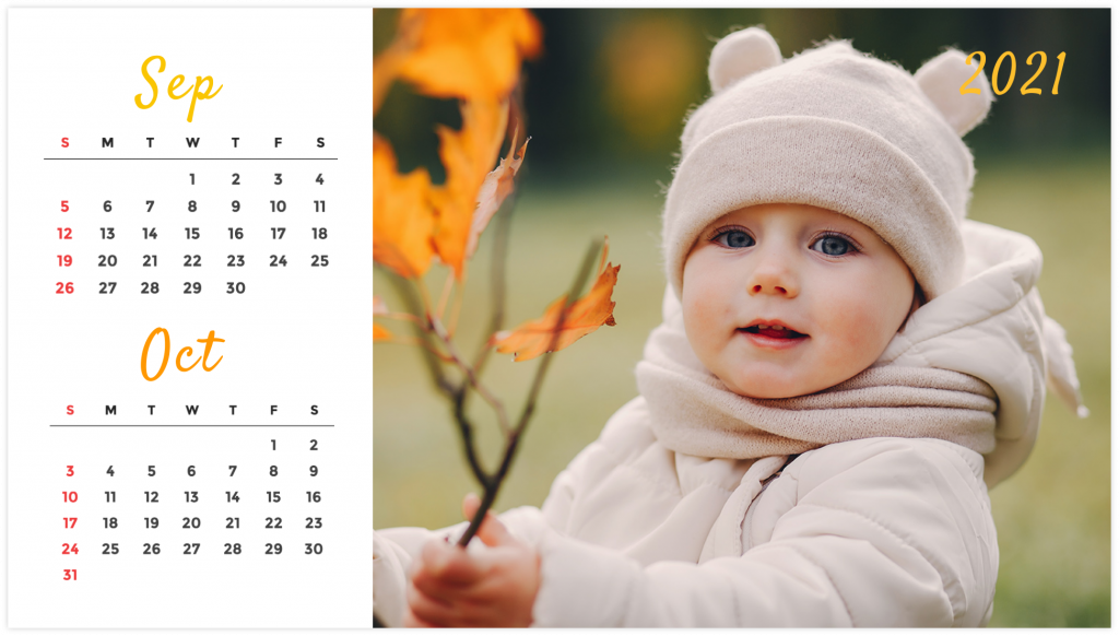 Personalized Calendar: Kids