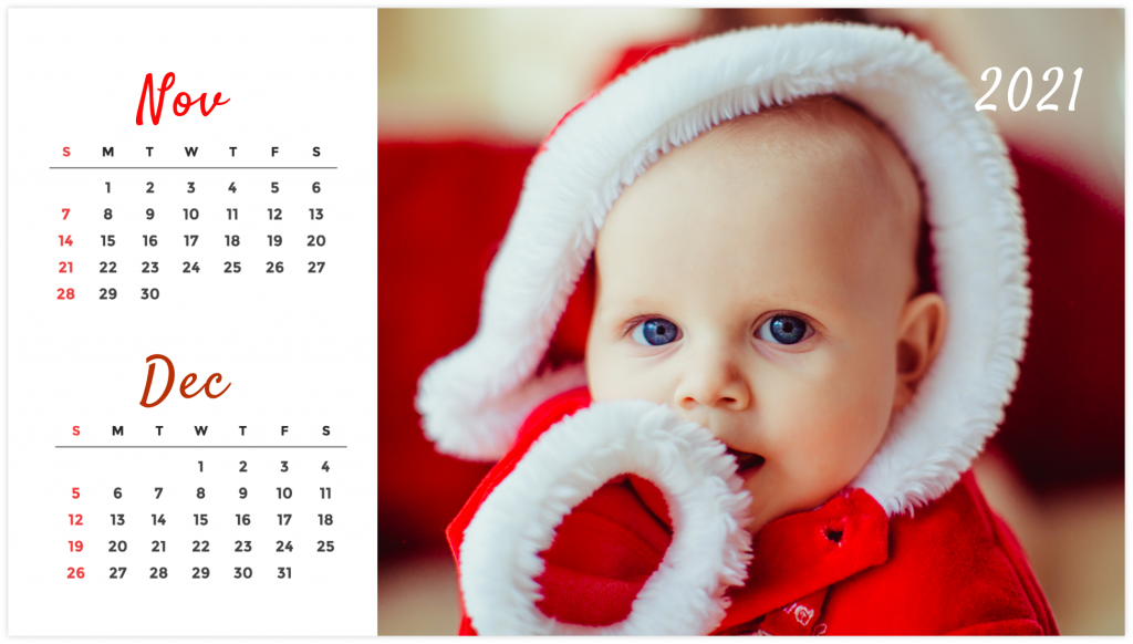 Personalized Calendar: Kids
