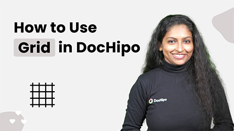 How to Use Grid in DocHipo