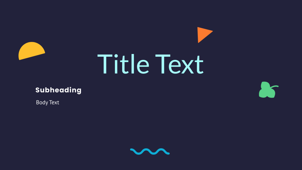 Presentation Font Style Presentation Font Style