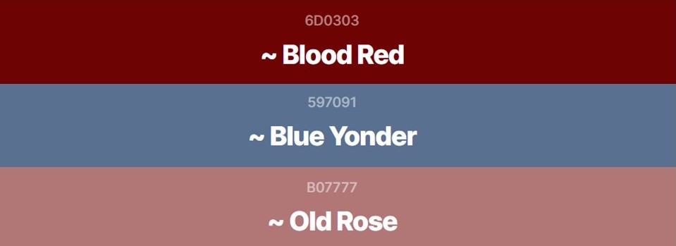 Red and Blue Color Combination Red and Blue Color Combination