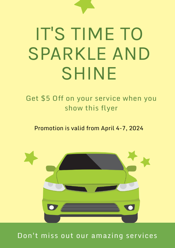 Car Wash Flyer Car Wash Flyer