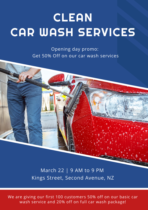 Car Wash Flyer Car Wash Flyer