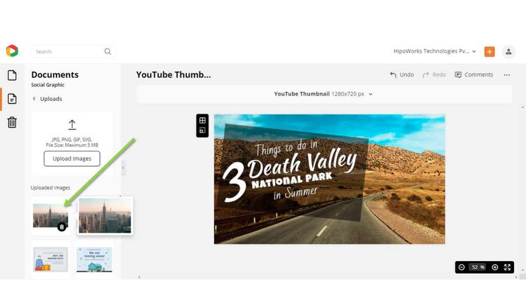 Travel YouTube Thumbnail Design 