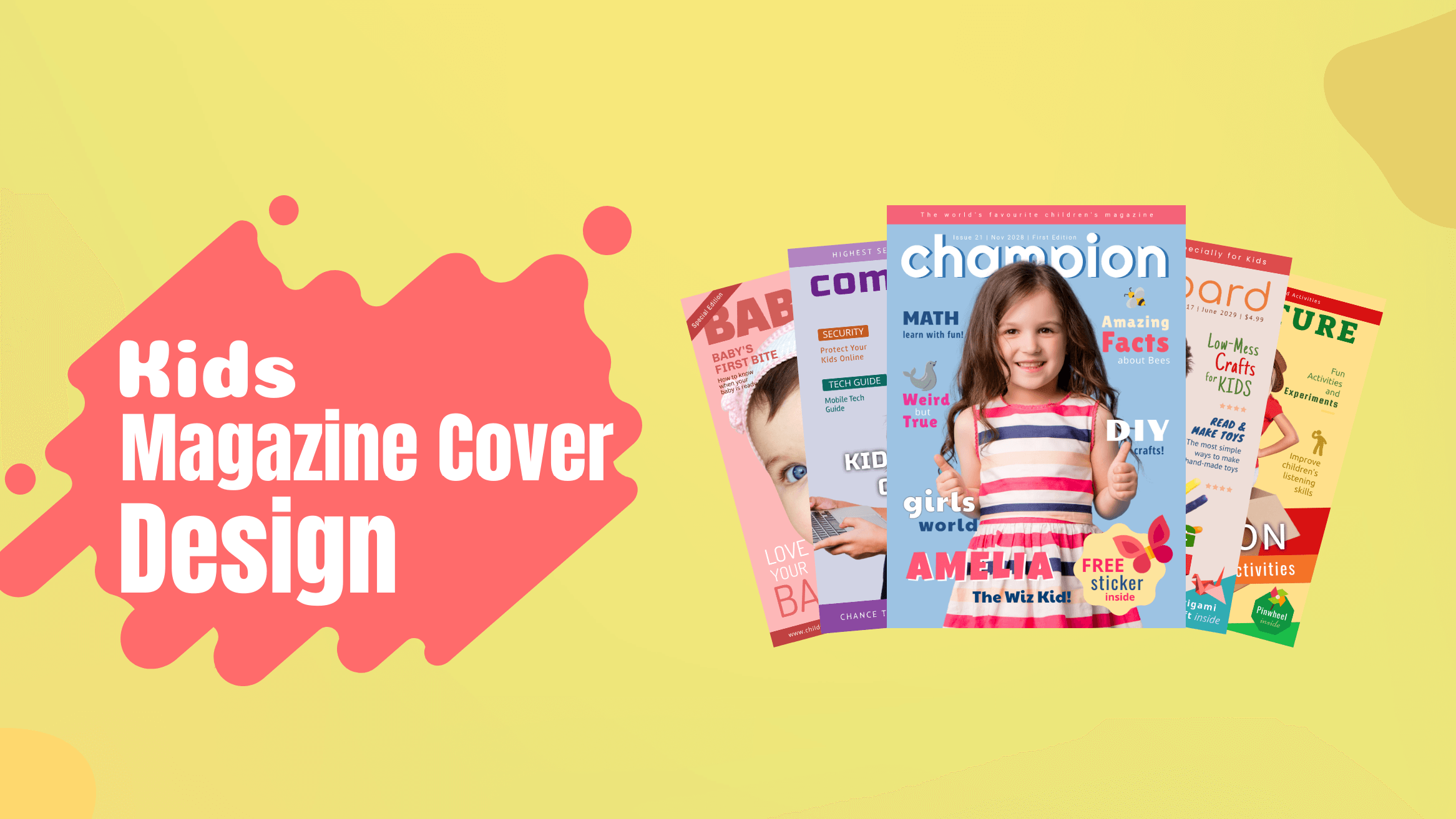 Kids Magazine Cover
