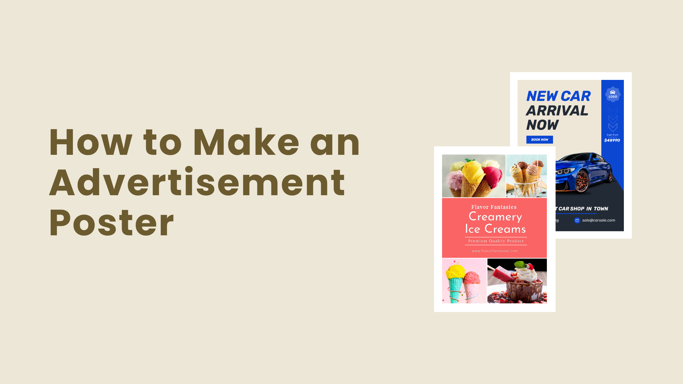 How to Make an Advertisement Poster in 5 Steps