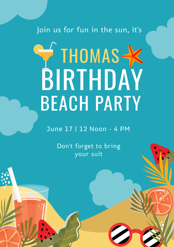 Birthday Poster Design