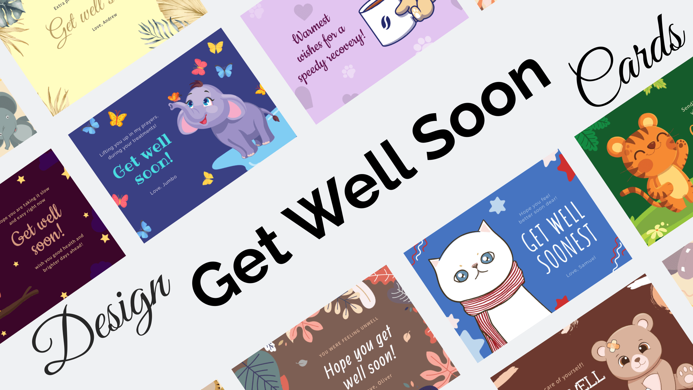 Get Well Soon Card Design
