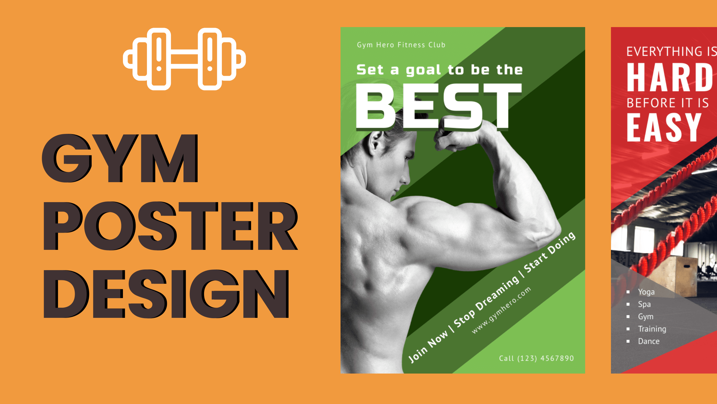Gym Poster Design