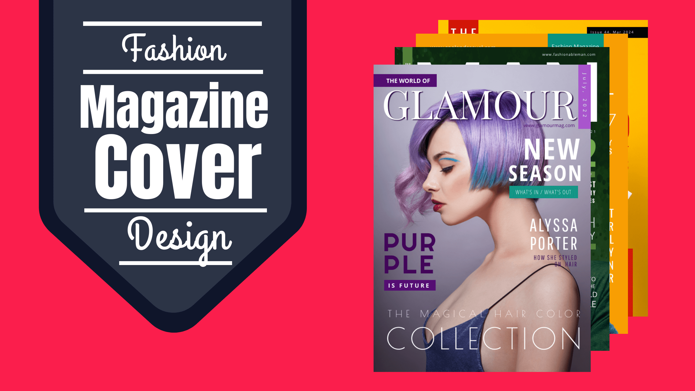 Fashion Magazine Cover Design