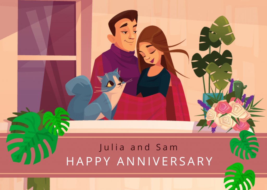 Anniversary Card Design Anniversary Card Design