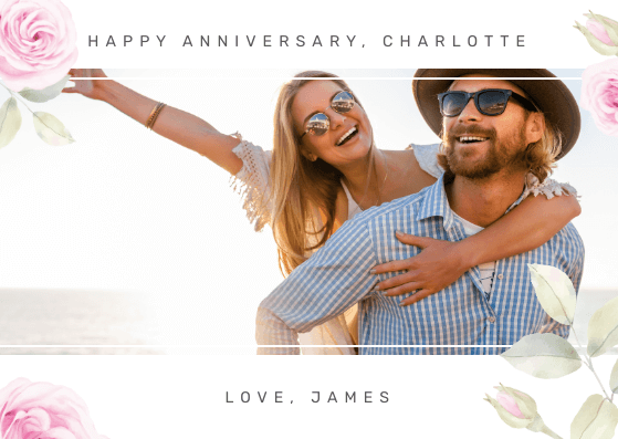 Anniversary Card Design Anniversary Card Design
