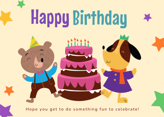 Birthday Card Design Birthday Card Design