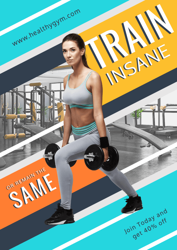 Gym Poster Design Gym Poster Design