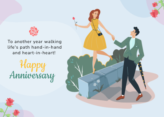 Anniversary Card Design Anniversary Card Design
