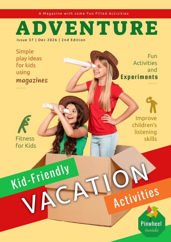 Kids Magazine Cover Kids Magazine Cover
