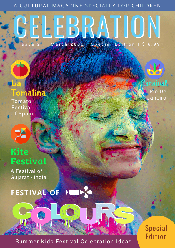 Kids Magazine Cover Kids Magazine Cover