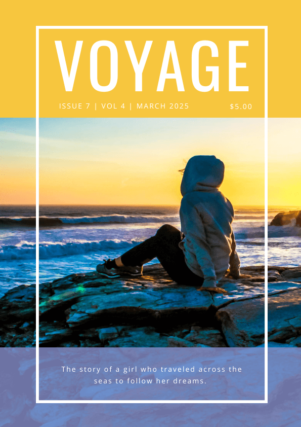 Travel Magazine Cover Design