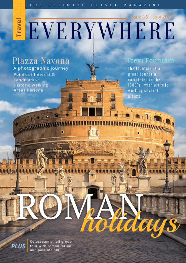 Travel Magazine Cover Design Travel Magazine Cover Design